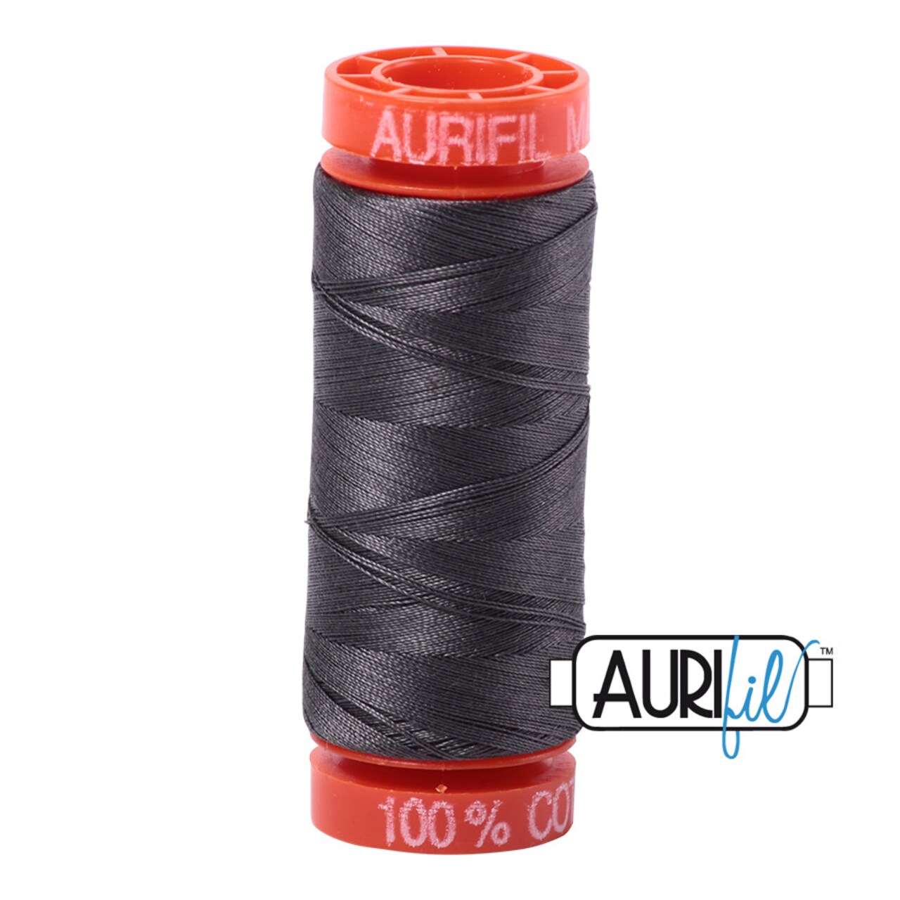 Dark Pewter (2630) | 50wt Small Spool (200M / 220Y) | Aurifil Thread